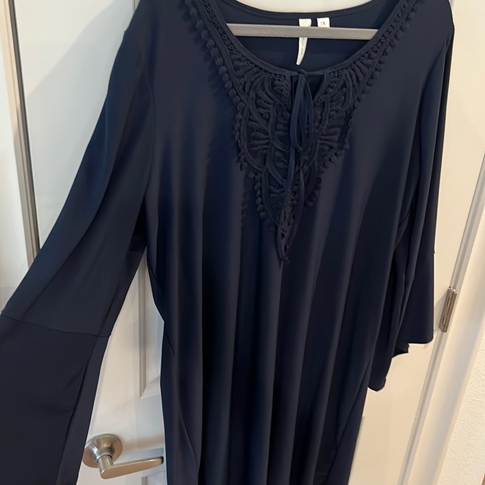 Navy Blue Tacera Dress